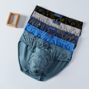 Men's Underwear Cotton Briefs Loose Plus Size
