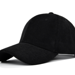 Versatile Face Small Curved Brim Corduroy Hat